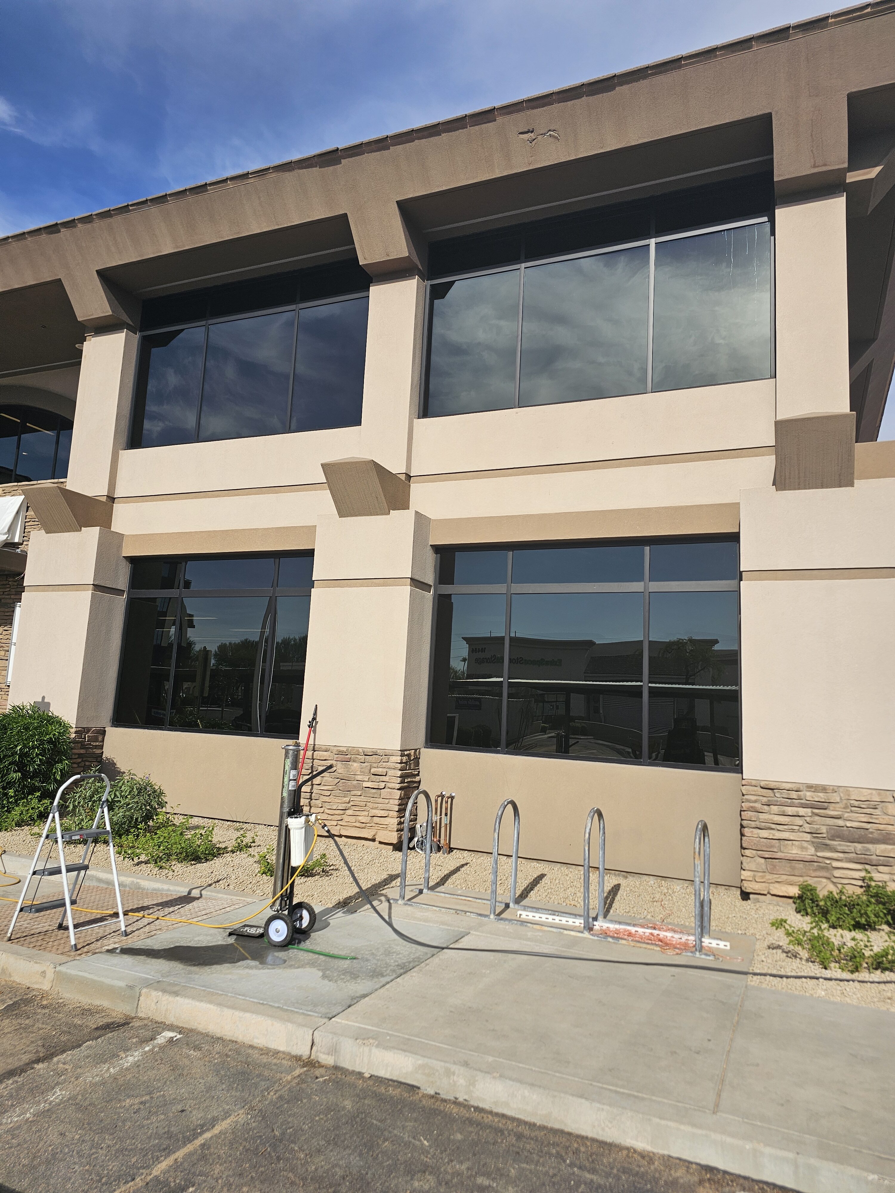 Alpha Exteriors commercial window cleaning in Phoenix, AZ